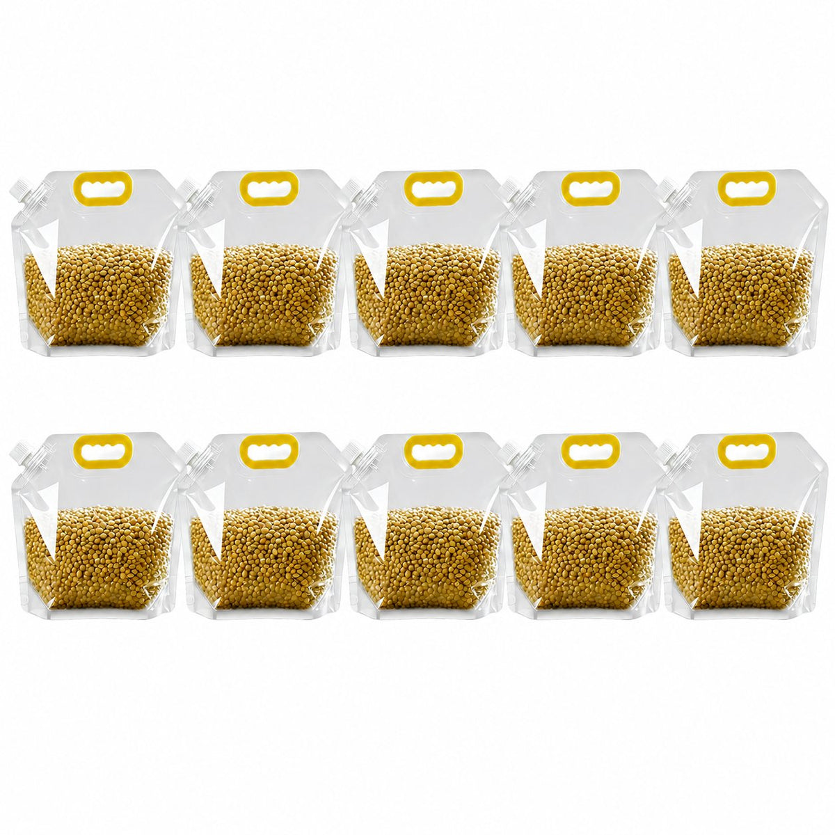 Reusable Leak-Proof Food Storage Sealed Bags with Portable Handle