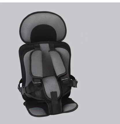 👶50% OFF NOW! Portable Child Protection Car Seat‑Breathable Mesh Safety Harness Seat Pad, Lightweight Foldable Travel Baby Car Seat for Kids, Fits Most Vehicle Seats