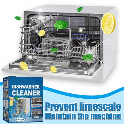 📢📢40% OFF !! ⏰ Dishwasher Cleaner & Deodorizer Tablets