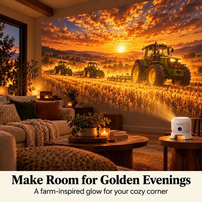 🚜 Tractor & Farm Scene Room Projector – Wall & Ceiling Décor for Tractor Lovers