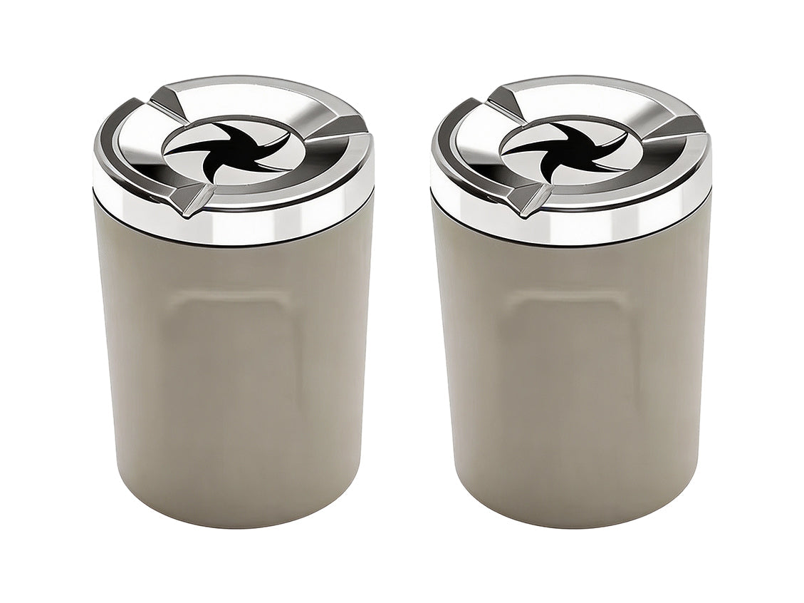 🎉 2026 Sale-Rotating Car Ashtray with Ceramic Inner Liner
