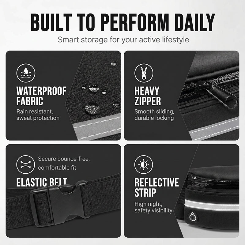 👟Running  Sports Jogging Portable Outdoor Phone Holder Waterproof Belt Bag