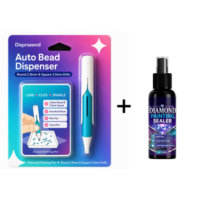 ❄️Summer Sale: 55% off! 💎Automatic diamond painting applicator pen – Place stones faster without constant wax refills.