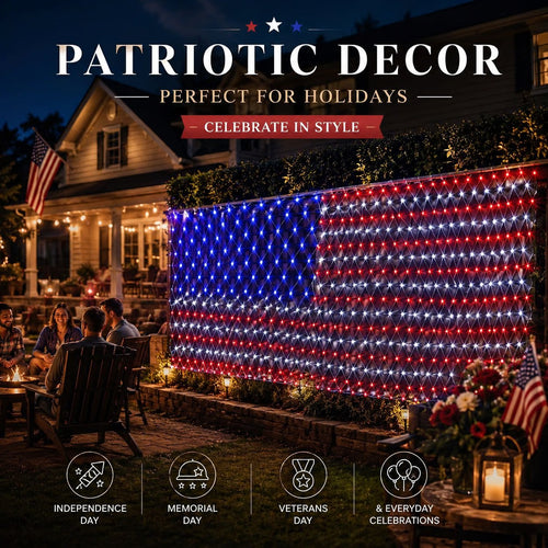 420 LED Flag String Lights
