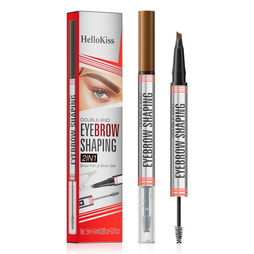 🔥✨BUY 1 GET 1 FREE!!2-in-1 Brow Pen and Sealing Brow Gel for Real Fuller Eyebrows🥳