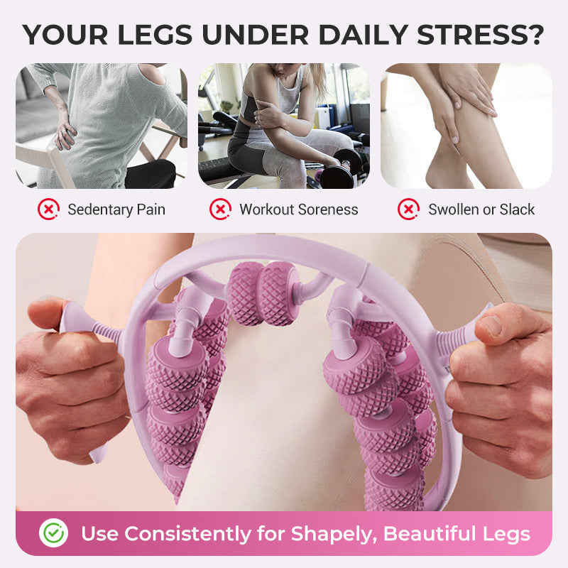 🔥Leg Massager Roller - Ultimate Muscle Relief