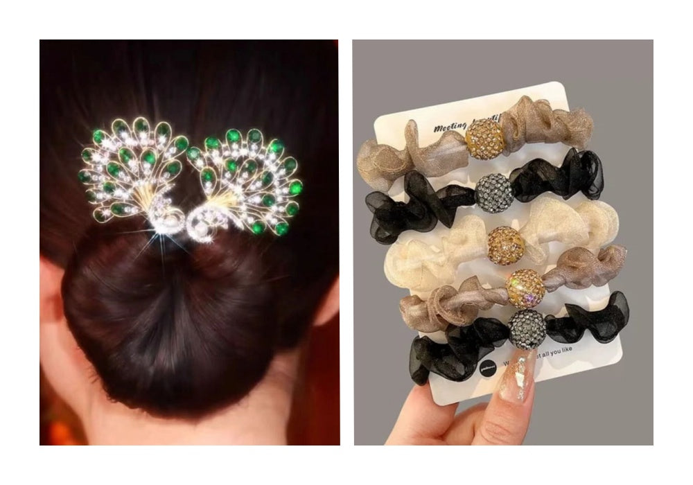 【💞Buy 1 Get 1 Free】🦚Fashion Retro Peacock Hair Accessories