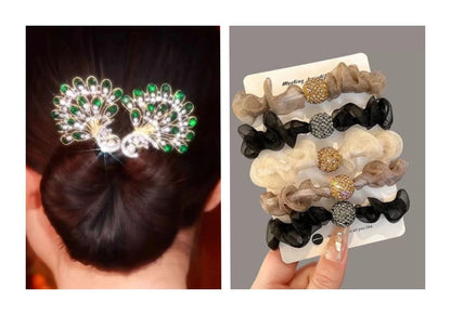 【💞Buy 1 Get 1 Free】🦚Fashion Retro Peacock Hair Accessories