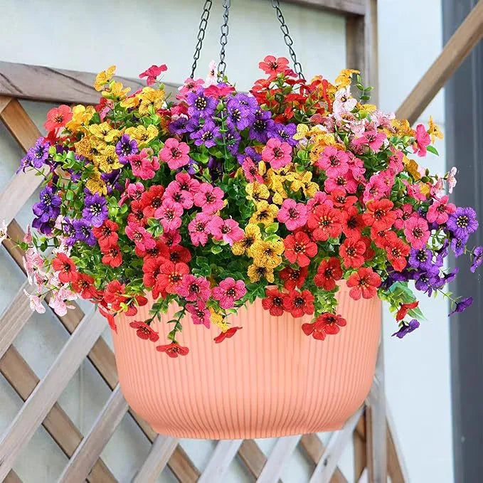 🌸🌱High-Grade Material Artificial Flowers 🌸 Fill 1 POT ( 6 pieces)