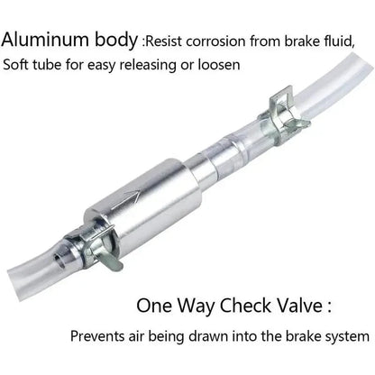 💥Anniversary Sale 49% OFF💥Brake Bleeder Hose One Way Check Valve