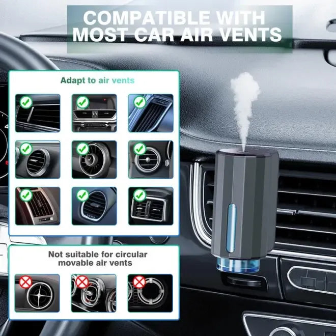 🔥Smart Car Air Freshener with Three Adjustable Concentration Scent Levels