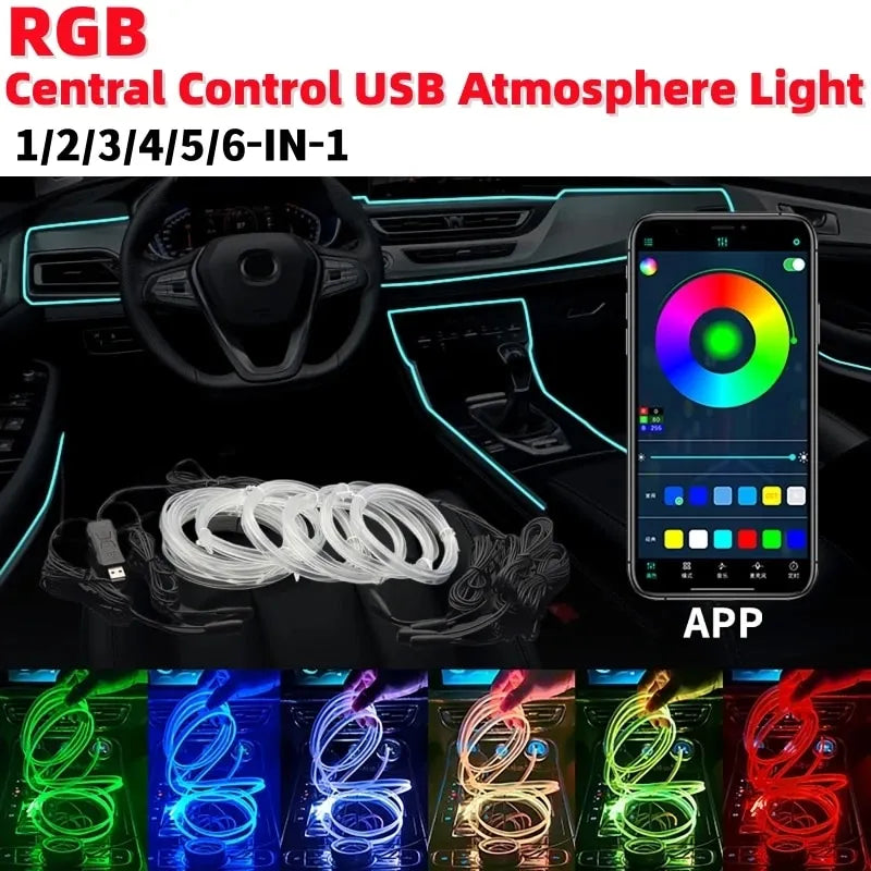🎄Hot Sale🎁Car Light Strip Ambience