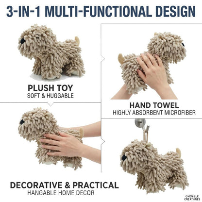 Cute Dog Microfiber Drying Towel
