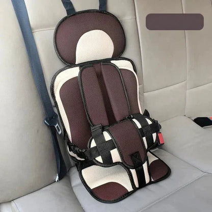 👶50% OFF NOW! Portable Child Protection Car Seat‑Breathable Mesh Safety Harness Seat Pad, Lightweight Foldable Travel Baby Car Seat for Kids, Fits Most Vehicle Seats