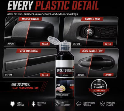 Professional Plastic Reviver for Cars
