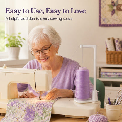 🧵Large Capacity Thread Spool Stand🪡(Compatible With Most Sewing Machines In US Markets)