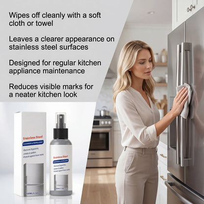 🧽Stainless steel cleaner✨Home Kitchen Appliance Surface Stain Remover & Polish