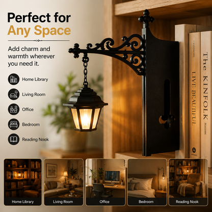 Library Lanterns - Decorative Bookshelf Lighting