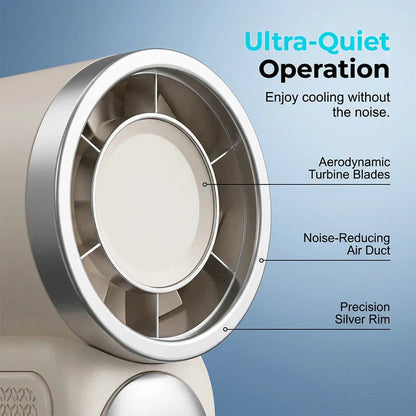❄️ Portable High-Speed Mini Fan 💨 Durable Compact Handheld Cooling Fan