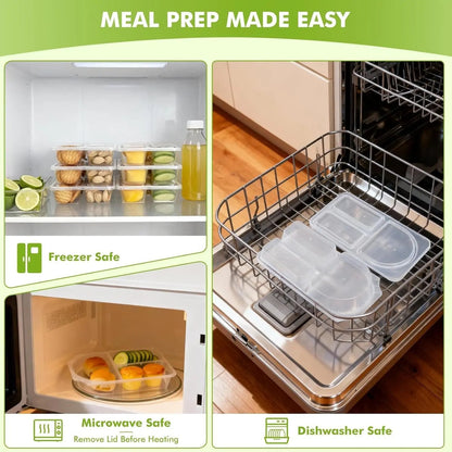 40  sets Reusable Snack Containers