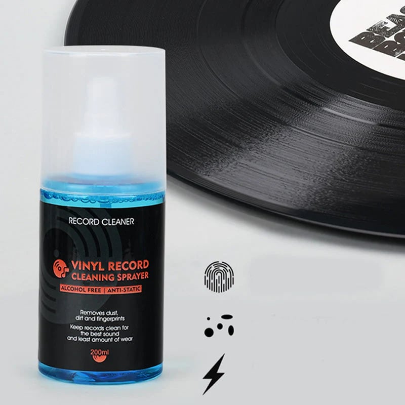 💥 Anti-static vinyl record cleaning spray 🎵