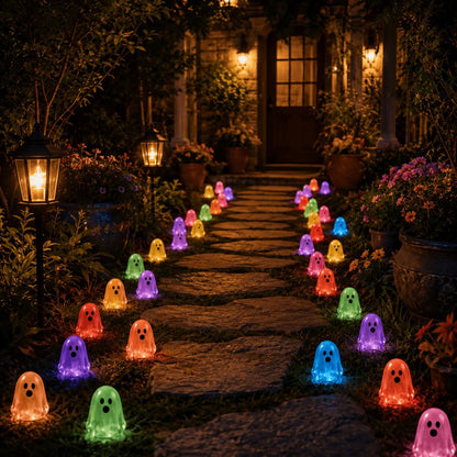 💥 From Only $9.99 👻 Glow-in-the-Dark Mini Ghosts – 8-Colour Halloween Mix