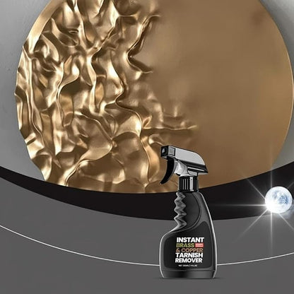 ✨120ml Brass & Copper Tarnish Remover Spray 🛡️Gentle Metal Cleaner Polish for Cookware Jewelry Antiques
