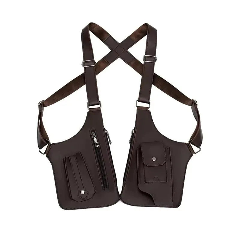 Unisex Adjustable Underarm Vest Bag