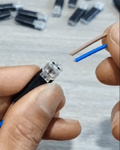 Wire Nut Killer:  Double-Wire Push-In Connector