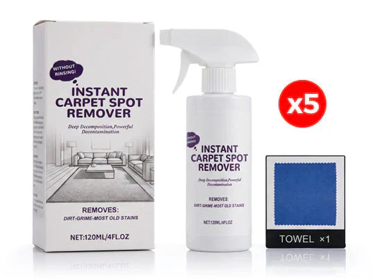 🥳GRAN VENTA 2026🥳🧼¡49% DE DESCUENTO! Potente quitamanchas de alfombras – Sin vapores fuertes, hipoalergénico. Fórmula de secado rápido. Rocía, espera, limpia – listo. Restaura la alfombra como nueva. 🏡💚