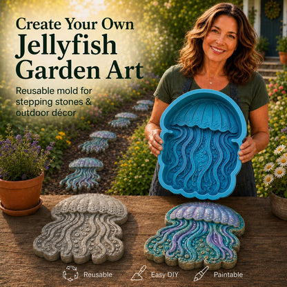 🌊 Reusable Ocean Theme Garden Art Mold – Make Your Garden Truly One of a Kind (📦Buy 2 Free Shipping)