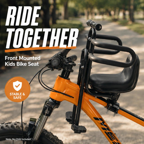 ⏰Front Mounted Kids Bike Seat