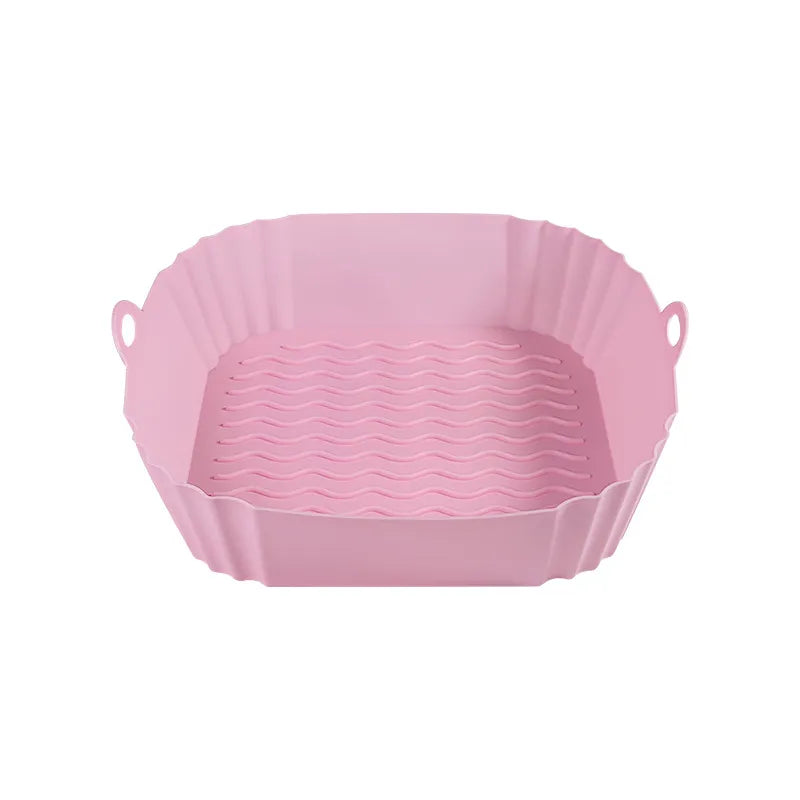 🔥✨Reusable Silicone Air Fryer Liner, 8 Inches