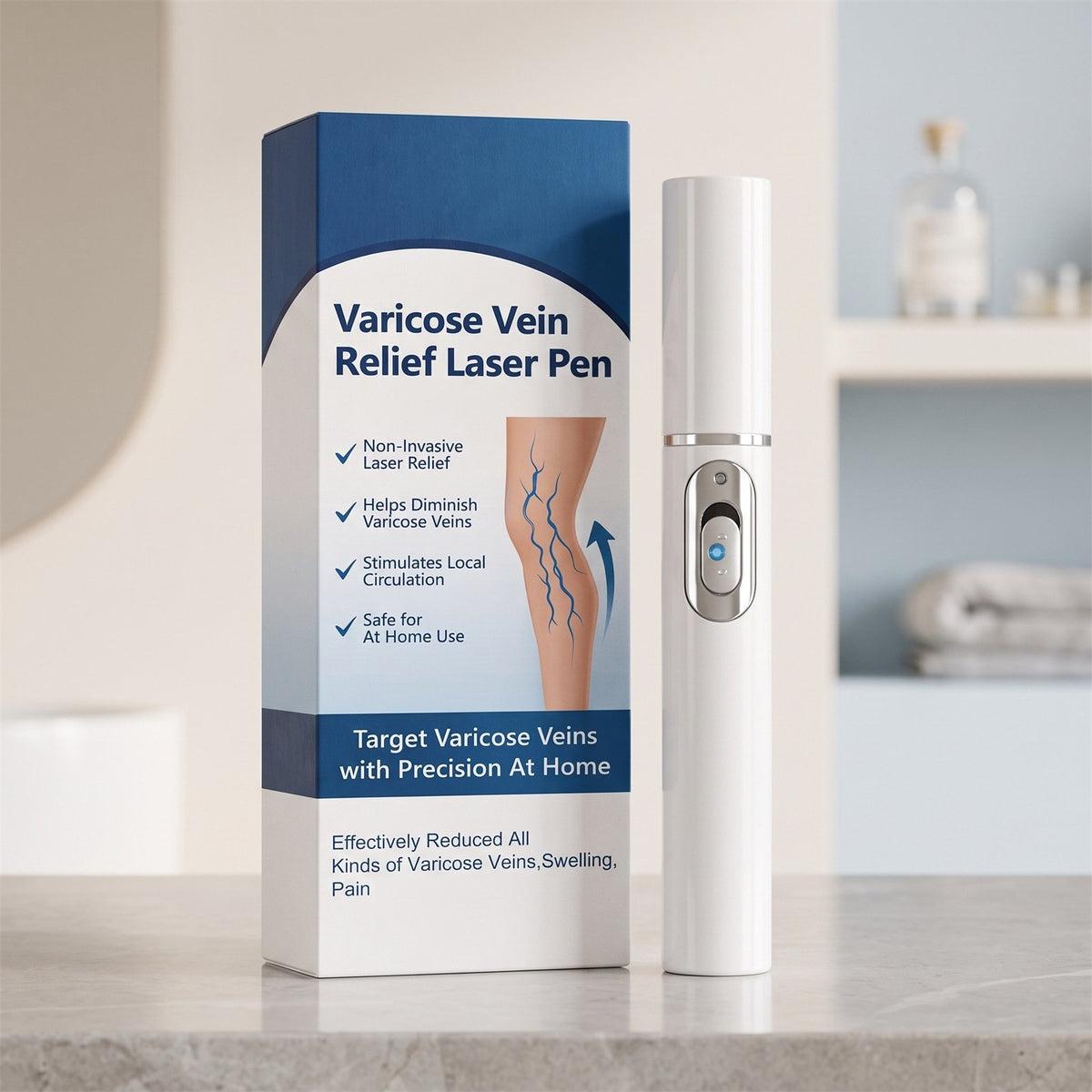 🦵Leg Relief Care Pen Ease Leg Discomfort From Long Standing Portable Daily Home Leg Care Device✨
