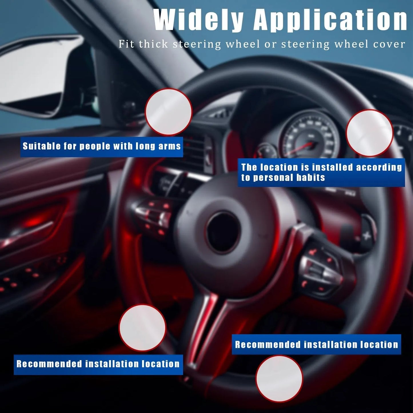 🔥Car Steering Wheel Booster & Steering wheel assist ball
