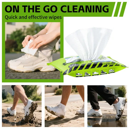 Shoe Care Kit: Shoe cleaning and care kit including dry cleaner, stain removal wipes, basketball shoe cleaner, and dedicated brushes