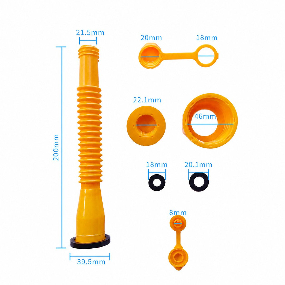 Gas Can Spout Replacement Kit