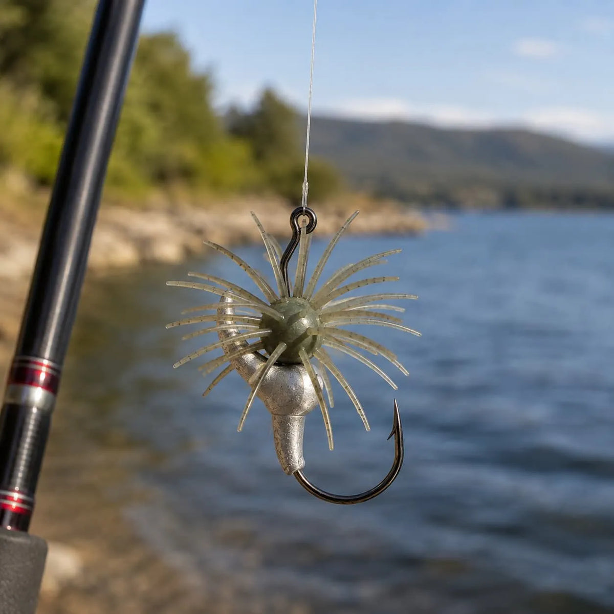 Urchin Saddle Fishing Rig – 4 Pack 🎣 Bait-Saving 5/0 Hook System with Adjustable Sink Rate