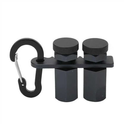 ✨Tall Stair Gauges for Framing Square – Hexagonal Stable Lock with Holder & Hook for Carpentry & Circular Saw
