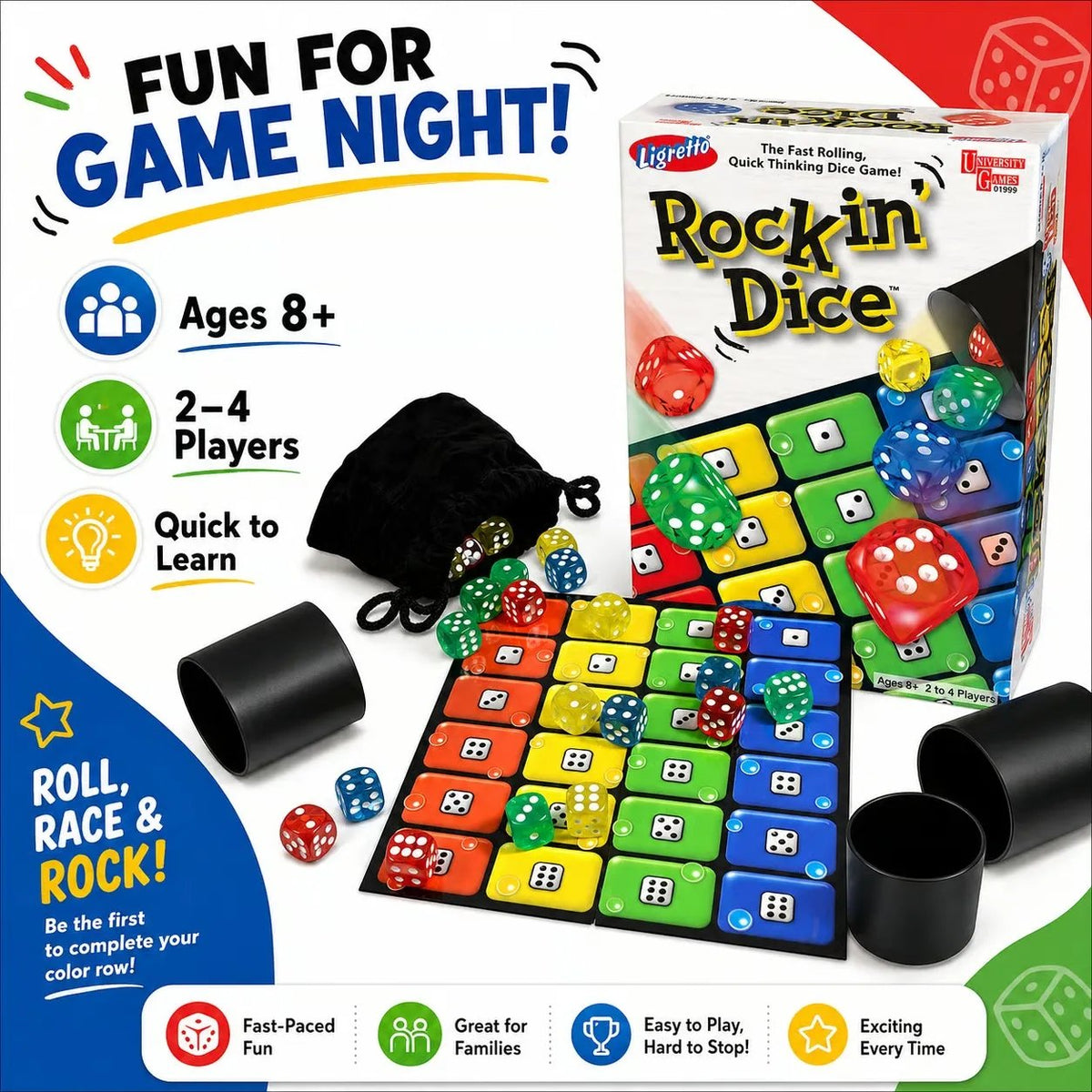 🔥🎲Ligretto Rocking Dice Game