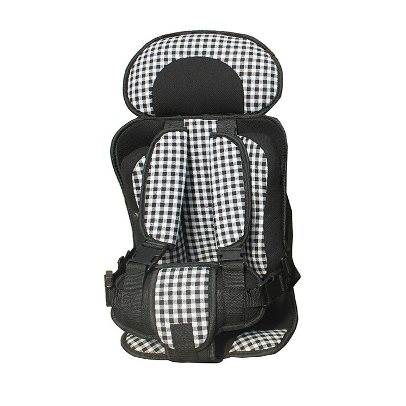 👶50% OFF NOW! Portable Child Protection Car Seat‑Breathable Mesh Safety Harness Seat Pad, Lightweight Foldable Travel Baby Car Seat for Kids, Fits Most Vehicle Seats