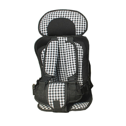 👶50% OFF NOW! Portable Child Protection Car Seat‑Breathable Mesh Safety Harness Seat Pad, Lightweight Foldable Travel Baby Car Seat for Kids, Fits Most Vehicle Seats