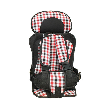 👶50% OFF NOW! Portable Child Protection Car Seat‑Breathable Mesh Safety Harness Seat Pad, Lightweight Foldable Travel Baby Car Seat for Kids, Fits Most Vehicle Seats