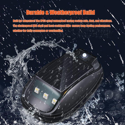 ⚡Hot Sales 🔥Solar Car Roof RGB Strobe Light - Free Remote Control Included