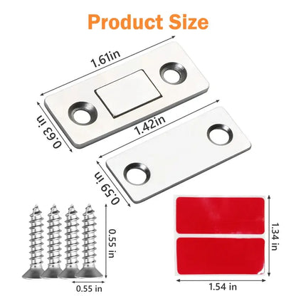 🎄20 Counts Cabinet Magnetic Catch without Punching