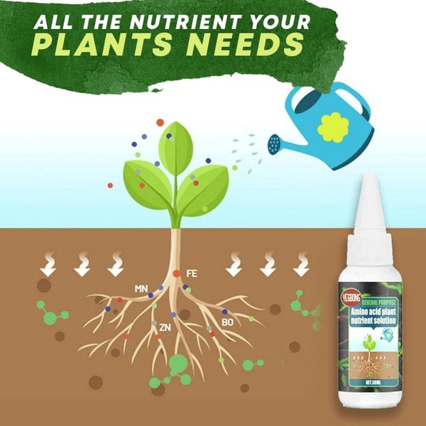 🌿 Plant Food Supplement for Greener Leaves, Blooms & Garden Care