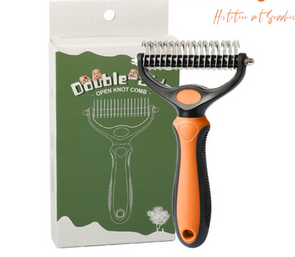 ⏰🔥 Professional Pet Shedding Comb – Effectively Removes Loose Hair 🐾✅