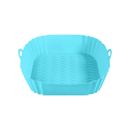 🔥✨Reusable Silicone Air Fryer Liner, 8 Inches