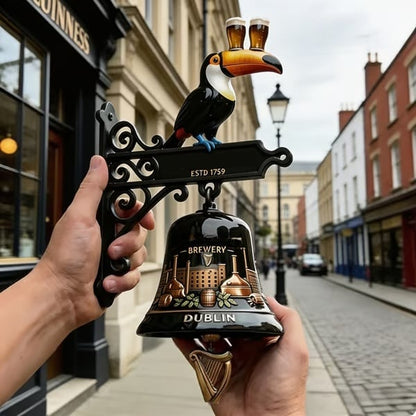 🔥HOT SALE 49% OFF🎉🍺Vintage Celtic Toucan Wall Bell – Classic Tavern Decor For Entry & Home Bar
