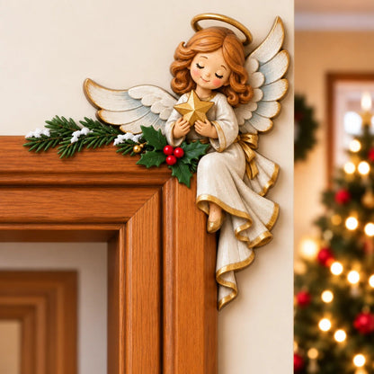 🎅 Christmas Peekaboo Door Frame Corner Decor